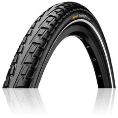 Внешняя шина Continental Ride Tour Tire 700 x 32C Black Refl Wire цена и информация | Покрышки, шины для велосипеда | pigu.lt