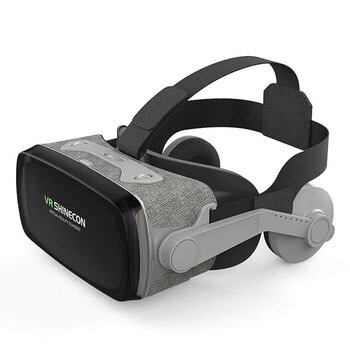 Shinecon VR 04 3D (BT) + наушники цена и информация | Очки виртуальной реальности | pigu.lt