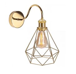 „Loft Wall Lamp Loft Gold 392229“ цена и информация | Настенные светильники | pigu.lt