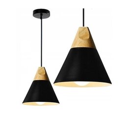 Kabančios lubų lempos skandi juodas kaina ir informacija | Pakabinami šviestuvai | pigu.lt