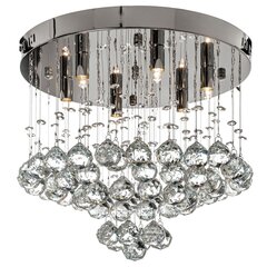 „Crystal Lamp“ lubos chromo kristalų app786-6c цена и информация | Люстры | pigu.lt