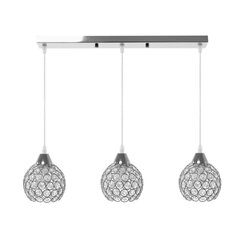 „Crystal Hanging Lamp“. „Triple Chrome App715-3CP“ цена и информация | Люстры | pigu.lt