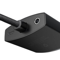 Адаптер Baseus Lite Series HDMI-VGA, со звуком (черный) цена и информация | Адаптеры, USB-разветвители | pigu.lt
