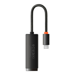 Baseus Lite Series USB-C to RJ45 network adapteris (black) kaina ir informacija | Adapteriai, USB šakotuvai | pigu.lt