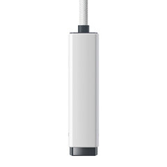 Сетевой адаптер Baseus Lite Series USB-RJ45 (белый) цена и информация | Адаптеры, USB-разветвители | pigu.lt