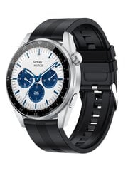 Rubicon RNCE78 Silver/Brown Leather + Black kaina ir informacija | Išmanieji laikrodžiai (smartwatch) | pigu.lt
