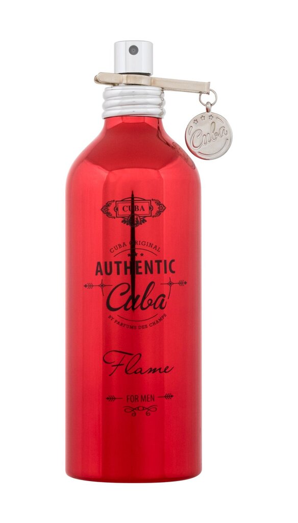 Tualetinis vanduo Cuba Authentic Flame EDT vyrams, 100ml kaina ir informacija | Kvepalai vyrams | pigu.lt