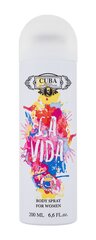 Спрей дезодорант Cuba La Vida, 200 мл цена и информация | Дезодоранты | pigu.lt
