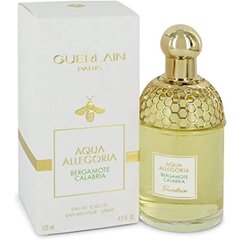 Туалетная вода Guerlain Aqua Allegoria Bergamote Calabria edt, 125 мл цена и информация | Женские духи | pigu.lt