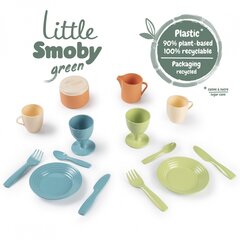 Кухонный набор Smoby Little Green из биопластика цена и информация | Развивающие игрушки | pigu.lt