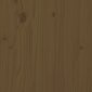 Lovos rėmas vidaXL, medaus rudas, 75x190cm, mediena, vienvietis kaina ir informacija | Lovos | pigu.lt