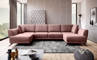 Универсальный мягкий уголок NORE Larco, розовый цвет цена и информация | Угловые диваны | pigu.lt