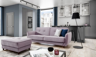 Sofa NORE Bellis, šviesiai violetinė kaina ir informacija | Sofos | pigu.lt