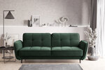 Sofa NORE Bellis, tamsiai žalia