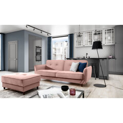 Sofa NORE Bellis, šviesiai rožinė kaina ir informacija | Sofos | pigu.lt