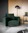 Кресло NORE Dalia, темно-зеленый цвет