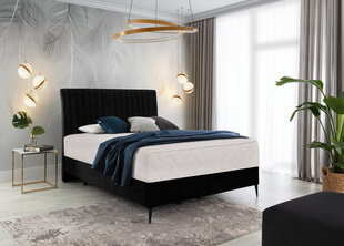 Кровать NORE Blanca, 140x200 см, черный цвет цена и информация | Кровати | pigu.lt