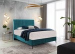 Кровать NORE Blanca, 140х200 см, бирюзовый цвет