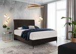 Кровать NORE Blanca, 140x200 см, темно-коричневый цвет