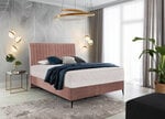 Кровать NORE Blanca, 140x200 см, розовый цвет