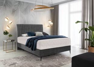 Кровать NORE Blanca, 140x200 см, темно-серый цвет цена и информация | Кровати | pigu.lt