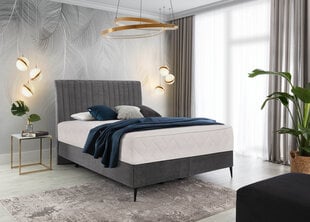Кровать NORE Blanca, 160x200 см, серый цвет цена и информация | Кровати | pigu.lt