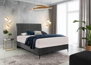 Кровать NORE Blanca, 160х200 см, темно-серый цвет цена и информация | Кровати | pigu.lt