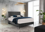 Кровать NORE Blanca, 160х200 см, темно-серый цвет