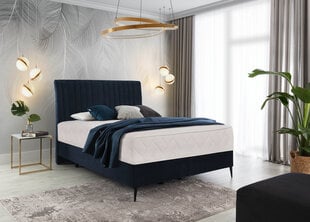 Кровать NORE Blanca, 160x200 см, темно-синий цвет цена и информация | Кровати | pigu.lt