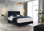 Кровать NORE Blanca, 160x200 см, темно-синий цвет