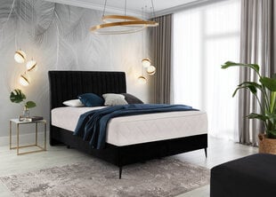 Кровать NORE Blanca, 180x200 см, черный цвет цена и информация | Кровати | pigu.lt