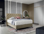 Кровать NORE Cortina, 180x200 см, светло-коричневый цвет