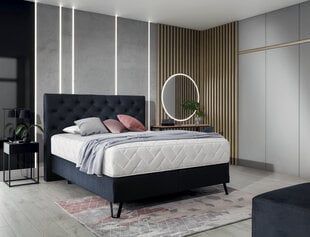 Кровать NORE Cortina, 180x200 см, темно-синий цвет цена и информация | Кровати | pigu.lt