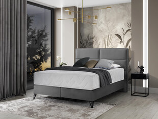 Кровать NORE Safiro, 160x200 см, серый цвет цена и информация | Кровати | pigu.lt