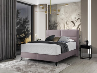 Кровать NORE Safiro, 160x200 см, светло-фиолетовый цвет цена и информация | Кровати | pigu.lt