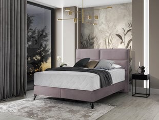 Кровать NORE Safiro, 180x200 см, светло-фиолетовый цвет цена и информация | Кровати | pigu.lt