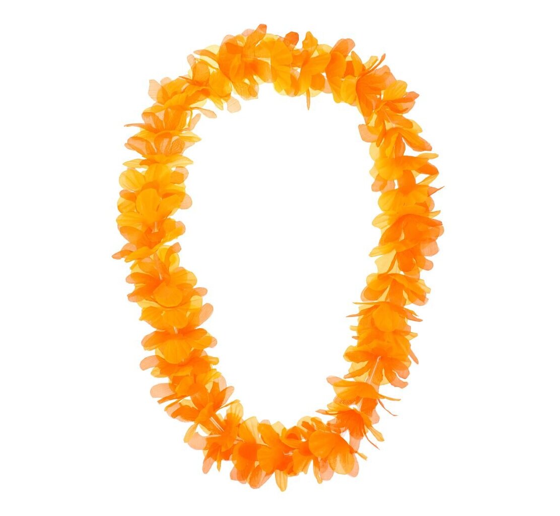Havajų karoliai, orandžiniai kaina ir informacija | Karnavaliniai kostiumai | pigu.lt