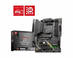 MSI AMD B550 SAM4 ATX Memory DDR4 kaina ir informacija | Pagrindinės plokštės | pigu.lt