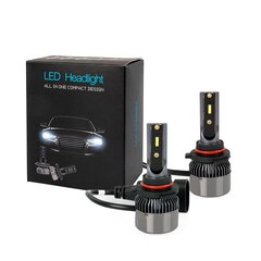 Комплект светодиодов HB3 цена и информация | Автомобильные лампочки | pigu.lt