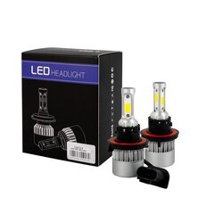 LED Lempučių Rinkinys H13 H/L kaina ir informacija | Automobilių lemputės | pigu.lt