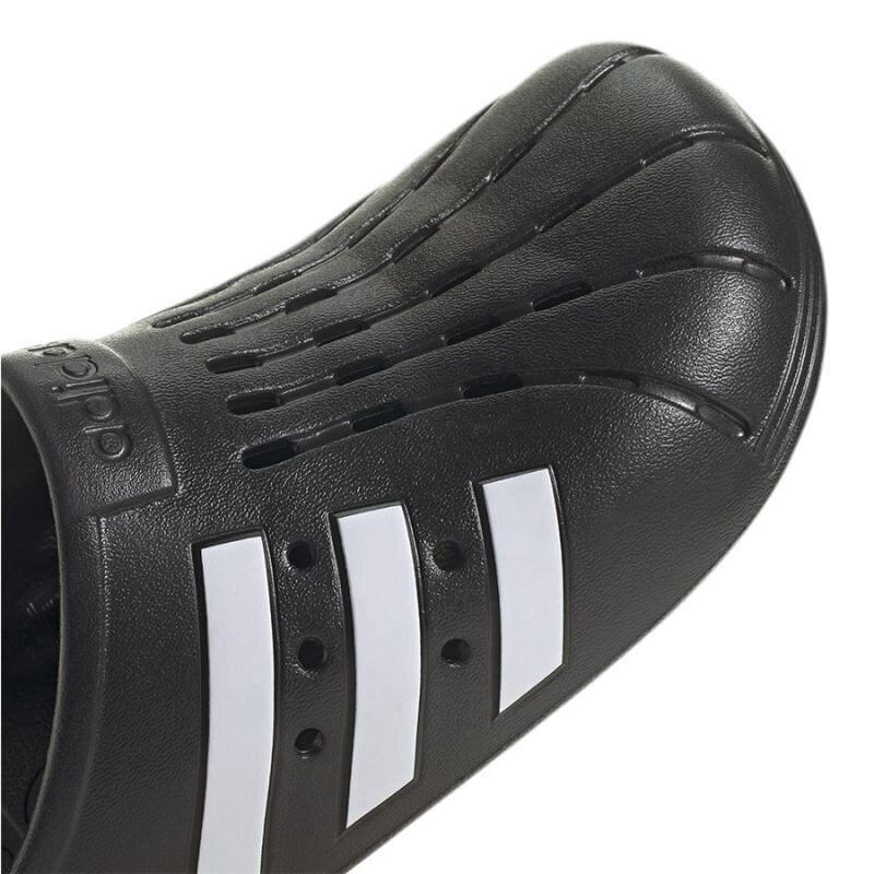 Šlepetės vyrams Adidas Adilette Clog GZ5886, juodos цена и информация | Vyriškos šlepetės, basutės | pigu.lt
