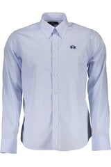 Marškiniai vyrams La Martina XMC006-OX014, mėlyni kaina ir informacija | Vyriški marškiniai | pigu.lt