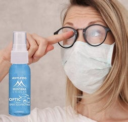 Priemonė nuo stiklo rasojimo Anti-Fog, 30ml kaina ir informacija | Akinių ir lęšių aksesuarai | pigu.lt