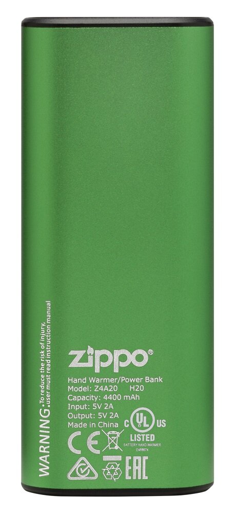 Zippo HeatBank® 6 įkraunamas rankų šildytuvas + maitinimo bankas kaina ir informacija | Atsarginiai maitinimo šaltiniai (power bank) | pigu.lt