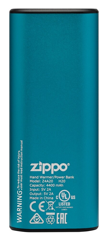 Zippo HeatBank® 6 įkraunamas rankų šildytuvas + maitinimo bankas kaina ir informacija | Atsarginiai maitinimo šaltiniai (power bank) | pigu.lt