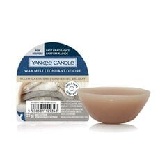 Yankee Candle "Warm Cashmere" (naujas vaško lydinys) 22 g kaina ir informacija | Žvakės, Žvakidės | pigu.lt