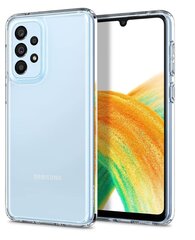 Mocco Ultra Back Case 1 mm silikoninis dėklas, skirtas Samsung Galaxy A33 5G, Permatomas kaina ir informacija | Telefono dėklai | pigu.lt