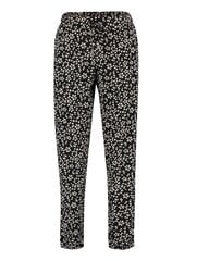 Женские брюки Zabaione Malia PD*P2224, чёрные / белые цена и информация | Женские брюки | pigu.lt