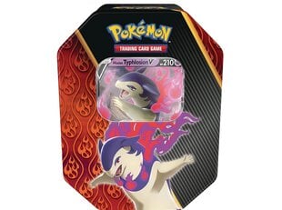 Игра Pokemon TCG, Divergent Powers Summer Tin 2022, Hisuian Typhlosion V цена и информация | Настольные игры, головоломки | pigu.lt