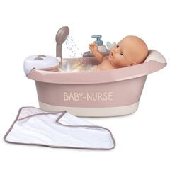 Ванночка с гидромассажем, душем и подсветкой SMOBY Baby Nurse цена и информация | Игрушки для девочек | pigu.lt